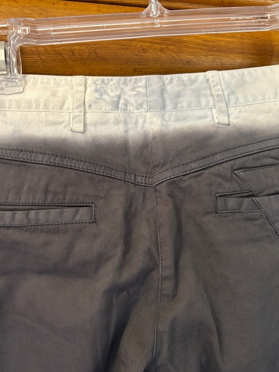 Prada cropped trousers. Ombre dipped gray gradient to a lighter waistband. 42 sz - Picture 5 of 8